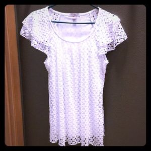 New white lace top
